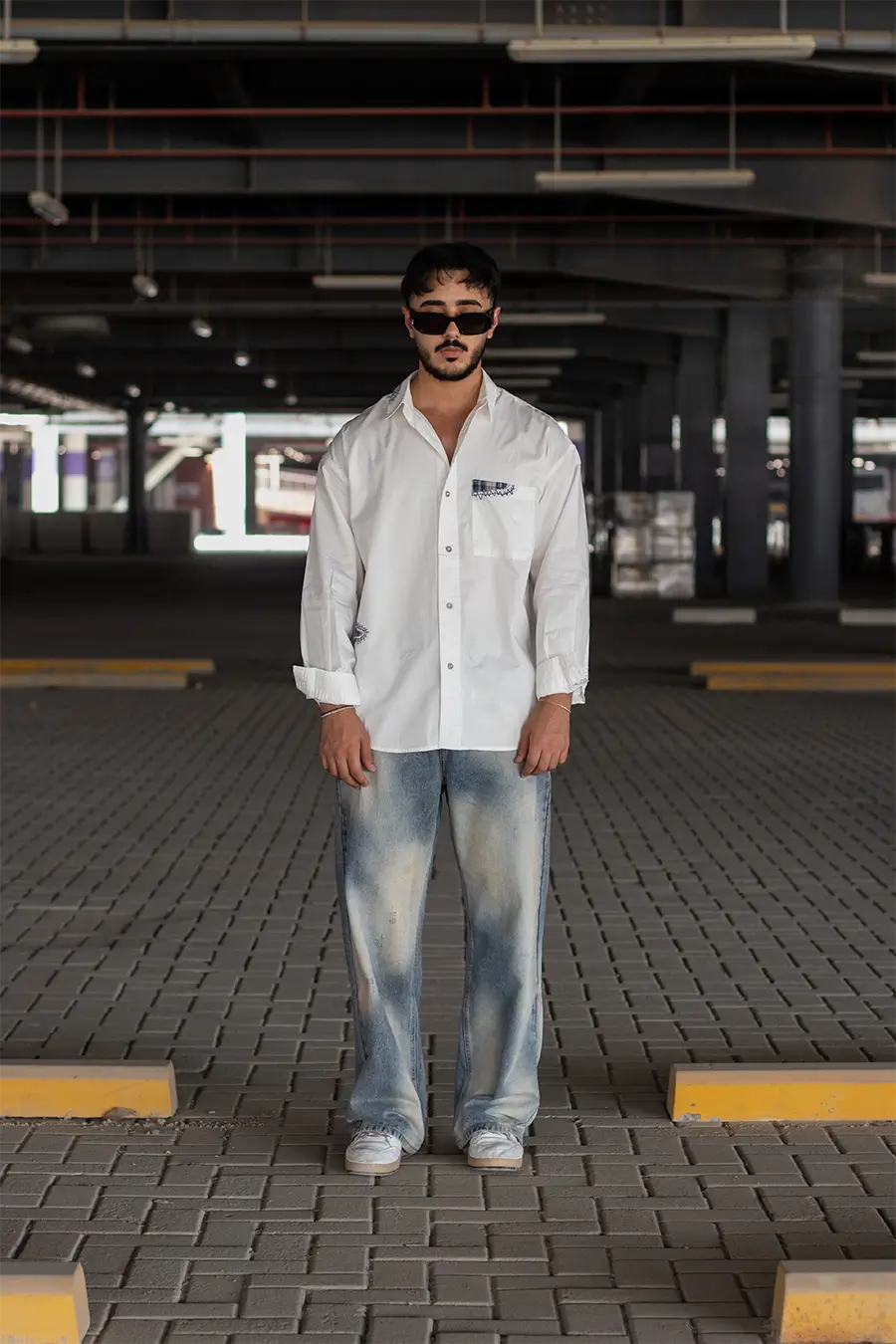 Relaxed Crisp White Shirt