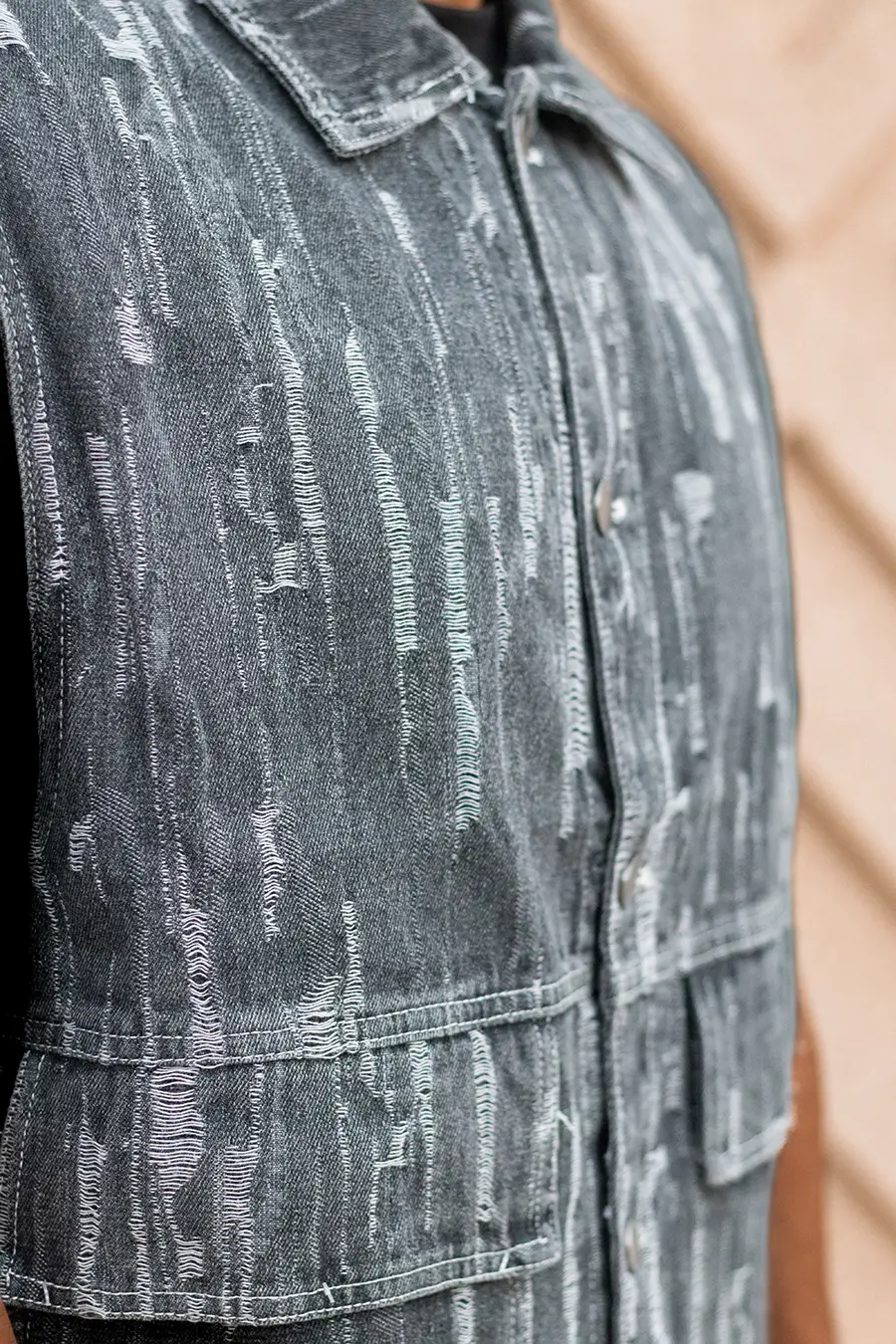Charcoal-grey-vest-for-men-1