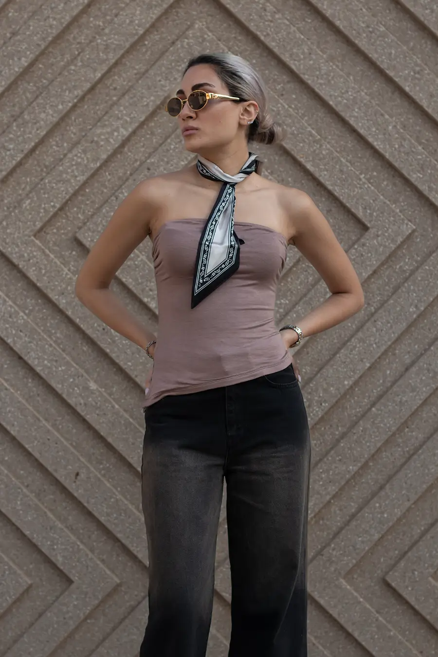 The Classic Bandana Border Twil