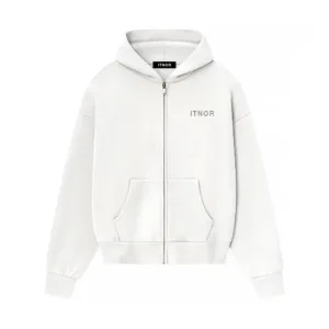 Art of ITNOR zipper hoodie in Shadow Grey