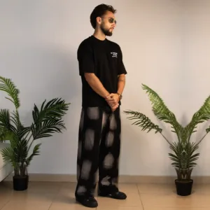 Baggy Denim in Charcoal