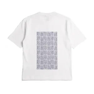 Barcode T-shirt in white