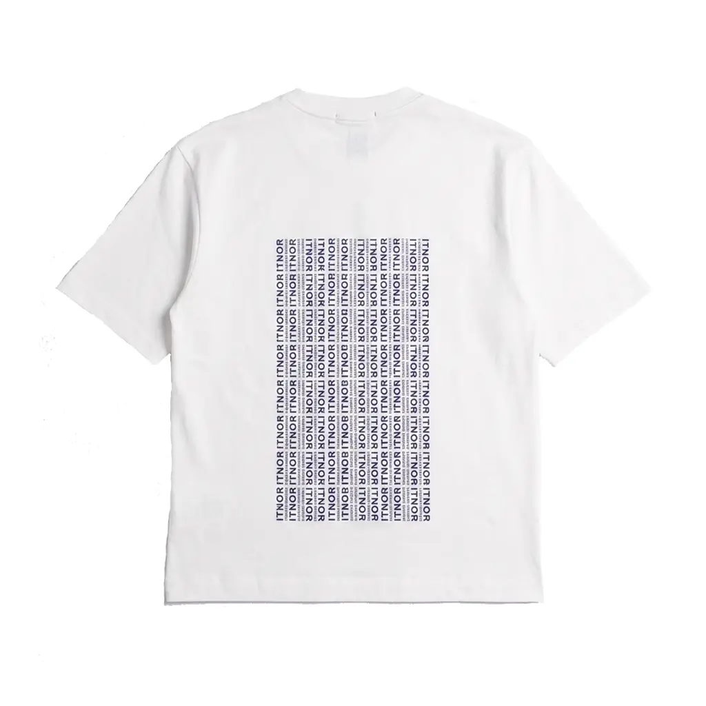 Barcode T-shirt in white Barcode T-shirt in white