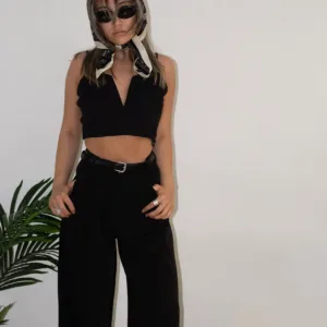Wide leg Trouser