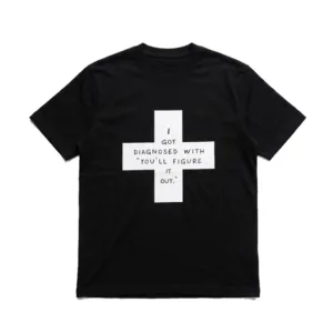 ITMOR Diagnosed T-shirt in black