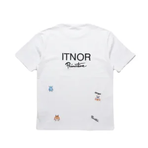 Mini Monster T-shirt in white