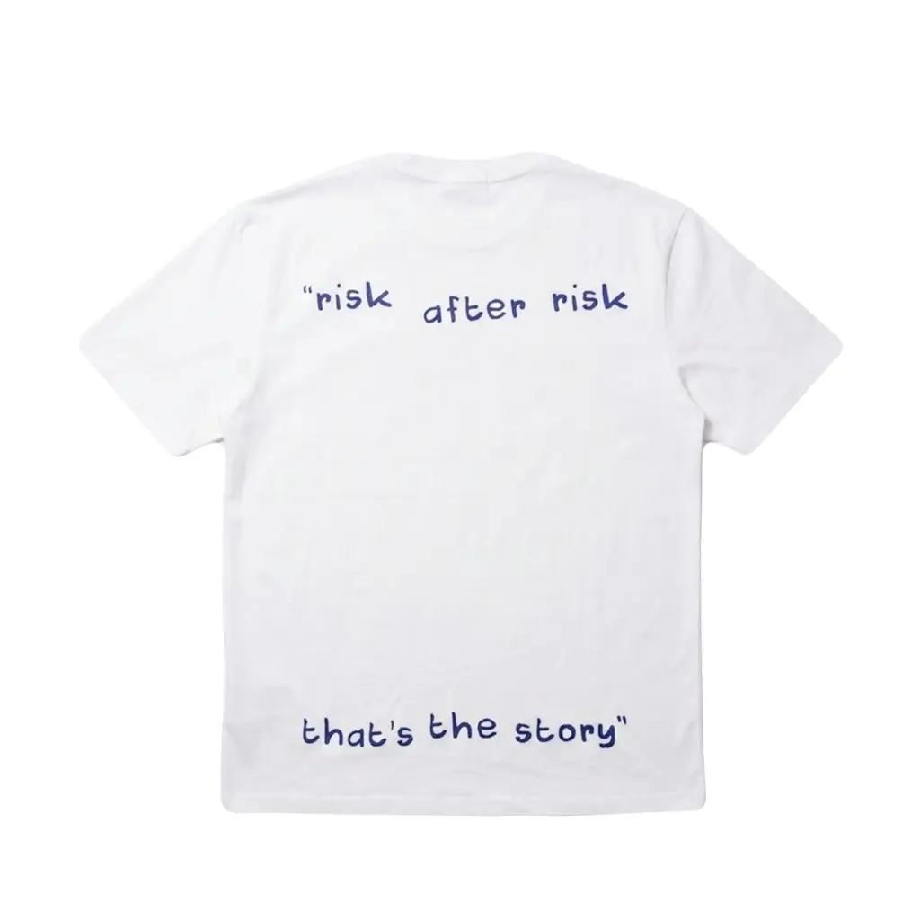 itnor-risk-after-risk-white RAR T-shirt in white